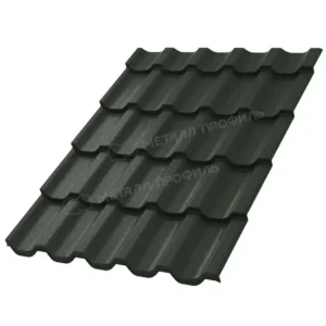 Металлочерепица Трамонтана VikingMP E 0,45 мм RAL 6007 (Бутылочно-зелёный) Металл Профиль